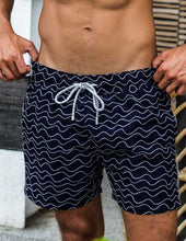 Load image into Gallery viewer, Navy & White